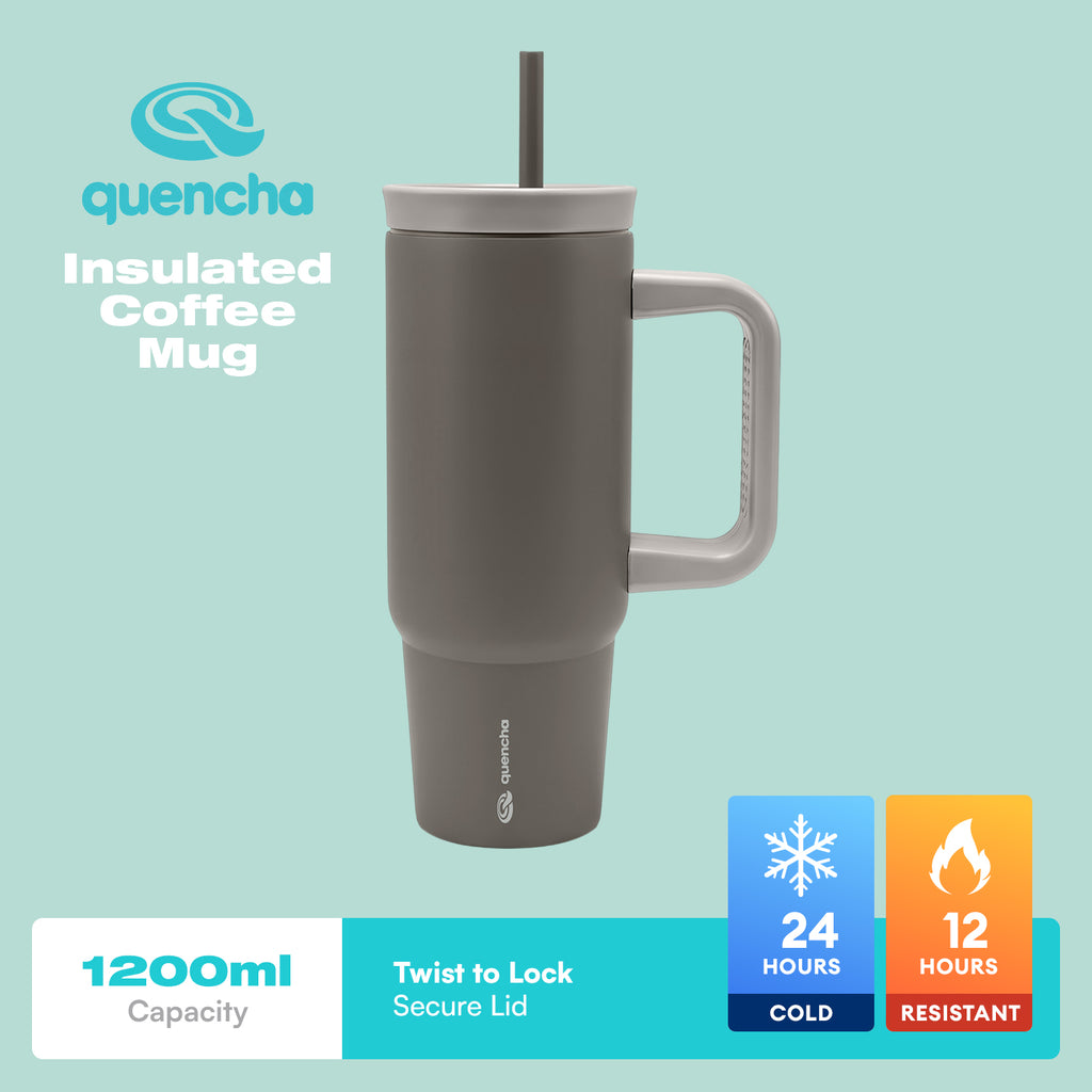 Quencha Horizon Collection Insulated Tumbler Coffee Mug Water Bottle Lunch Box Vacuum Flask
