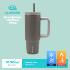 Quencha Horizon Collection Insulated Tumbler Coffee Mug Water Bottle Lunch Box Vacuum Flask