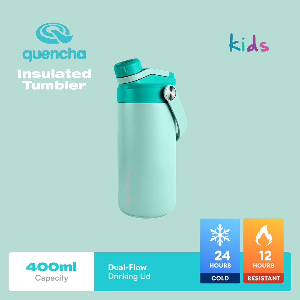 Quencha Kids Water Bottle Insulated Tumbler Lunch Box Kids Combo Back to School BPA-Free Leakproof
