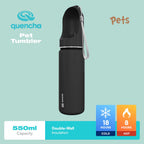 Quencha 550ml Stainless Steel Double Wall Insulated Pet Tumbler