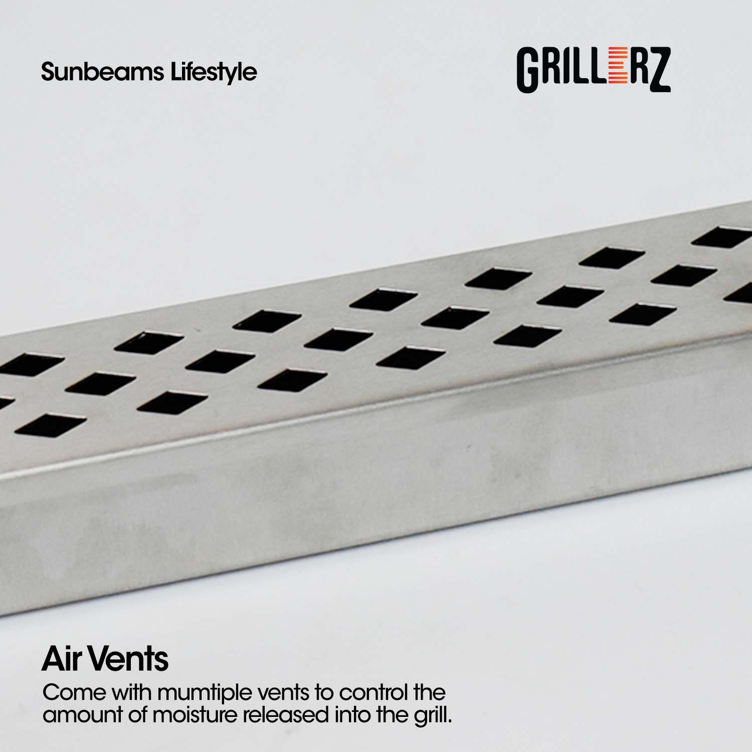 SLIQUE Grillierz Stainless Steel Grill Humidifier With Moisture Control & Flavor Enhancement