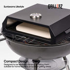 SLIQUE GRILLERZ BBQ Grill Collection Pizza Oven • Charcoal Grill • Portable Grill • BBQ Tools & Accessories