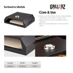 SLIQUE GRILLERZ BBQ Grill Collection Pizza Oven • Charcoal Grill • Portable Grill • BBQ Tools & Accessories