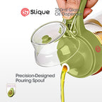 Slique AVOTECH Condiment Set Collection Oil Dispenser Spice Jars Salt & Pepper Set Kitchen Organizer
