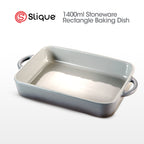 SLIQUE Marble Glass Baking Dish Oval | Round | Rectangle | Square | Small & Large Serving Dish