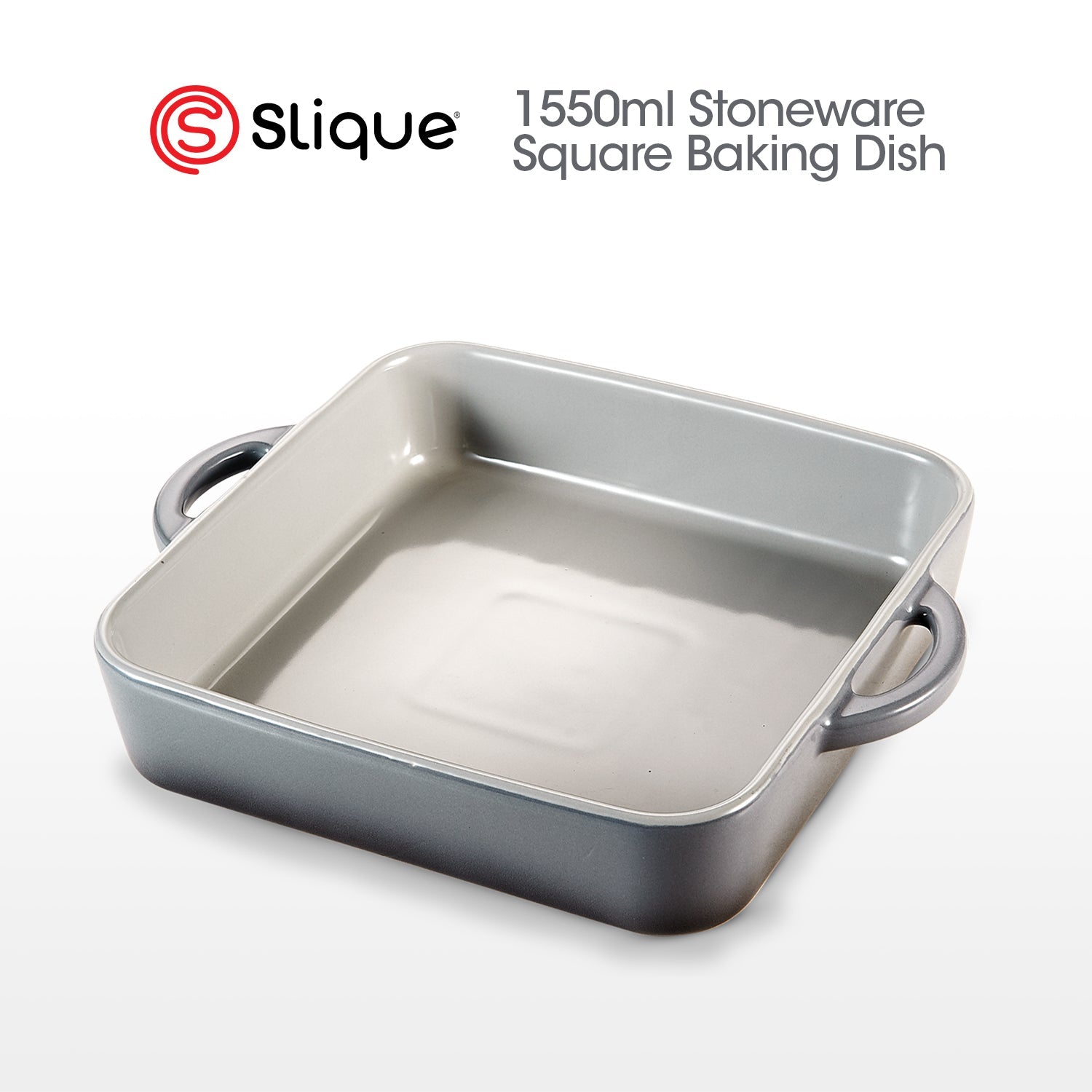 SLIQUE Marble Glass Baking Dish Oval | Round | Rectangle | Square | Small & Large Serving Dish