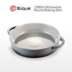 SLIQUE Marble Glass Baking Dish Oval | Round | Rectangle | Square | Small & Large Serving Dish