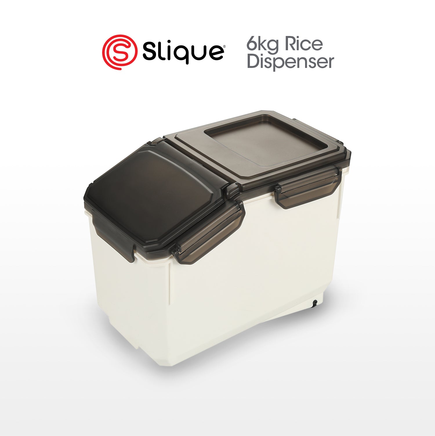 SLIQUE Premium PP Rice Storage Container w/ Measuring Cup