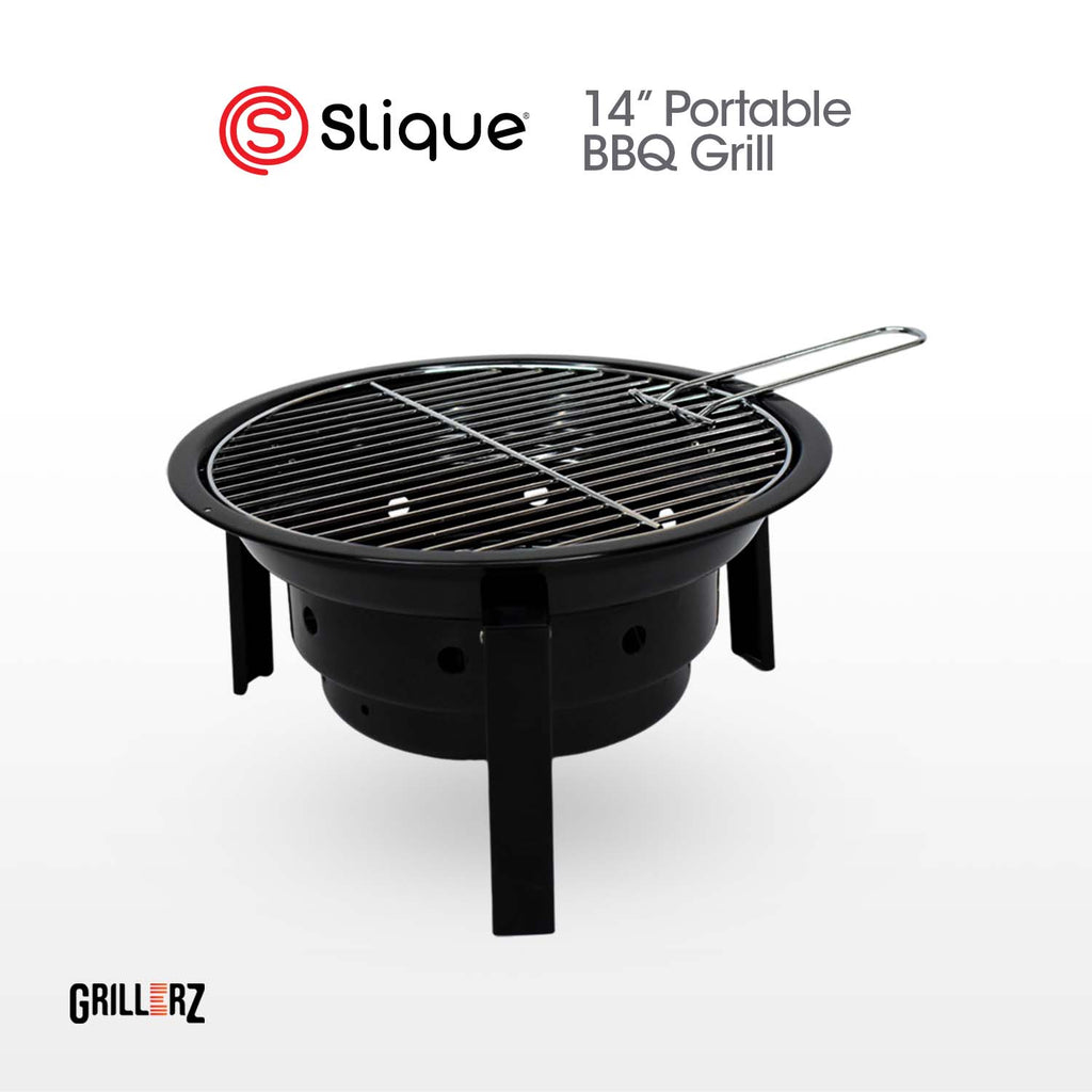 SLIQUE GRILLERZ BBQ Grill Collection Pizza Oven • Charcoal Grill • Portable Grill • BBQ Tools & Accessories