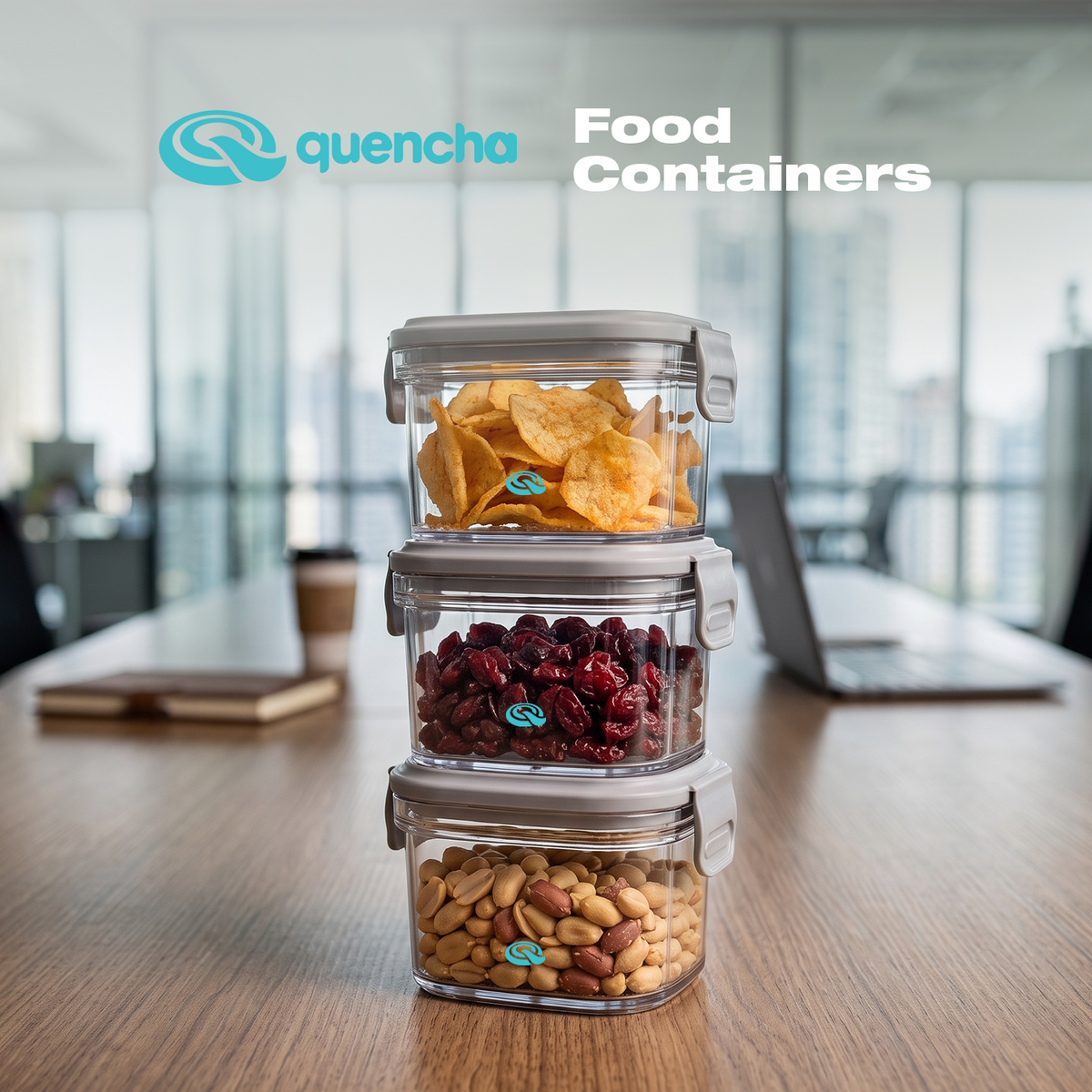 Quencha 230ml food storage container set