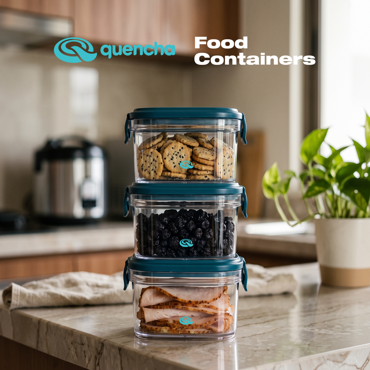 Quencha 230ml food storage container set