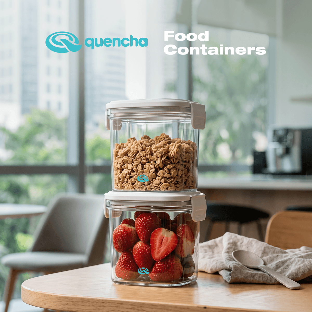 Quencha 230ml food storage container set