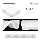 Primeo 100% Cotton Bath Towel - Popcorn Weave Collection Towels