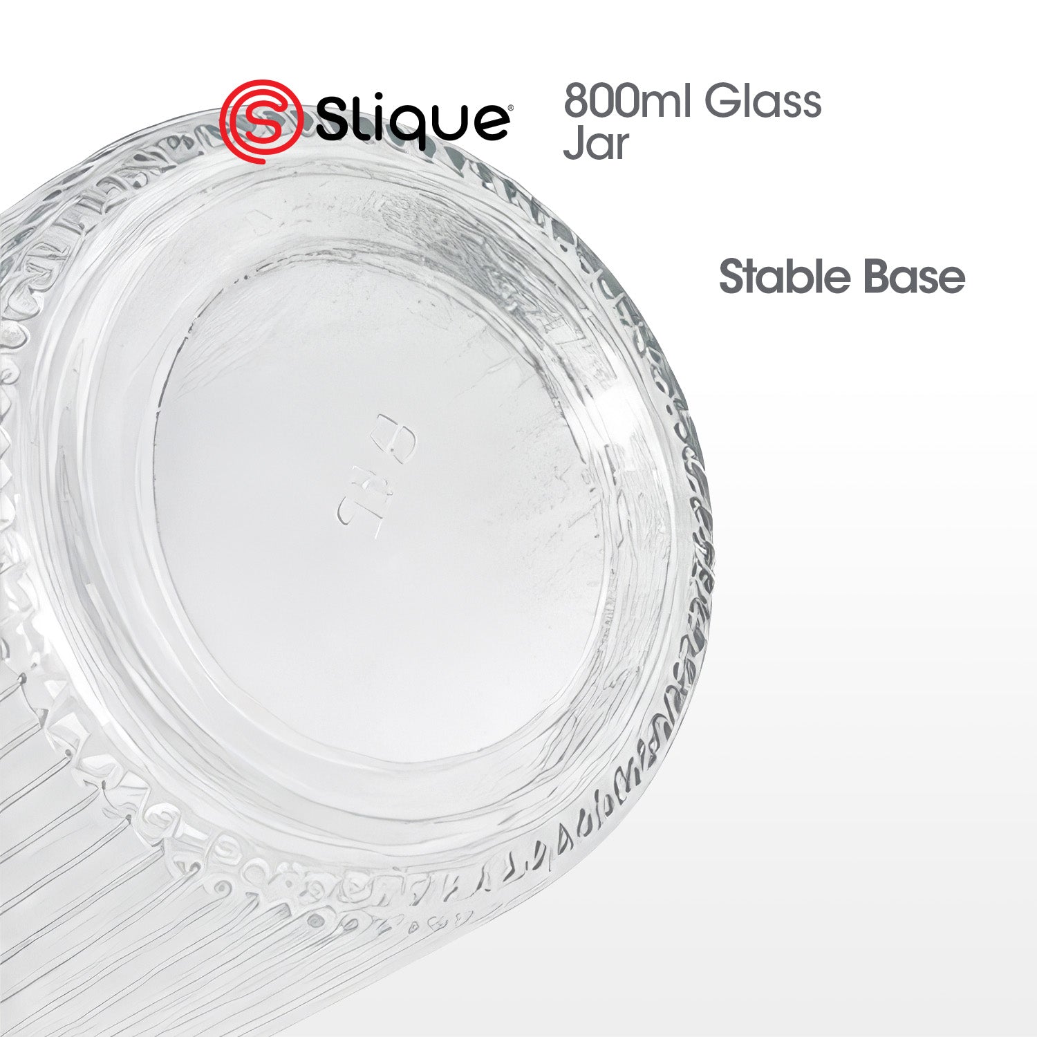 Slique Avotech Glass Jar Airtight Food Storage Container with Clip Lock Lid