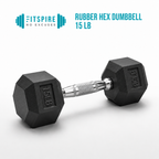 FITSPIRE Adjustable Dumbbell Weight lift Dumbbell Exercise Fitness Strength Training Workout Equipment