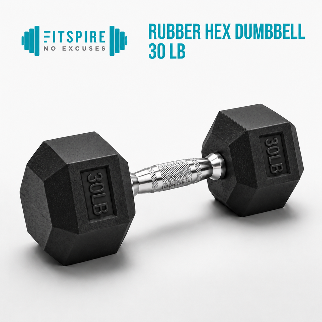 FITSPIRE Adjustable Dumbbell Weight lift Dumbbell Exercise Fitness Strength Training Workout Equipment