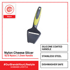 SLIQUE Nylon Kitchen Gadget Pizza Turner | Pizza Cutter | Ice Cream Scoop | Peeler | Cheese Slicer | Bottle Opener | Grater