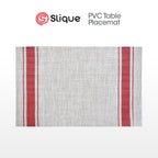 Slique Placemat PVC Woven Dining Table Mat 45x30cm (Collection 2)
