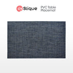 Slique Placemat PVC Woven Dining Table Mat 45x30cm (Collection 2)