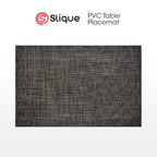 Slique Placemat PVC Woven Dining Table Mat 45x30cm (Collection 2)