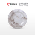 SLIQUE Dinnerware Plate, Bowl, Tumbler Marble Design