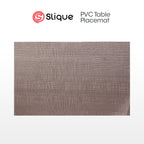 Slique Placemat PVC Woven Dining Table Mat 45x30cm