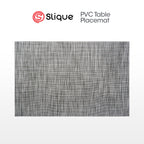 Slique Placemat PVC Woven Dining Table Mat 45x30cm
