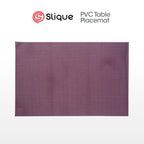 Slique Placemat PVC Woven Dining Table Mat 45x30cm