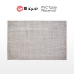 Slique Placemat PVC Woven Dining Table Mat 45x30cm (Collection 2)