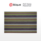 Slique Placemat PVC Woven Dining Table Mat 45x30cm (Collection 2)