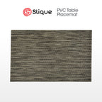 Slique Placemat PVC Woven Dining Table Mat 45x30cm (Collection 2)