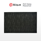 Slique Placemat PVC Woven Dining Table Mat 45x30cm (Collection 2)