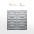 NEST DESIGN LAB 3D Wall-Art Sails 4pcs 500x500x1.0mm
