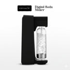 CRYSALIS Soda Maker Streaming Machine Set Carbonating Bottle - 1L | 33.8oz.
