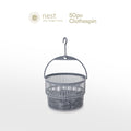 NEST DESIGN LAB Premium Clothes Pin with Basket Set of 50