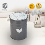 PRIMEO Premium 100% Cotton Hand Towel Set w/ Basket Set of 3