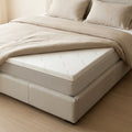 PRIMEO Memory Foam Mattress Topper –  Bamboo Viscose Fabric, Anti-Slip, Cooling, 4 Elastic Straps Single, Full, Queen, King Size