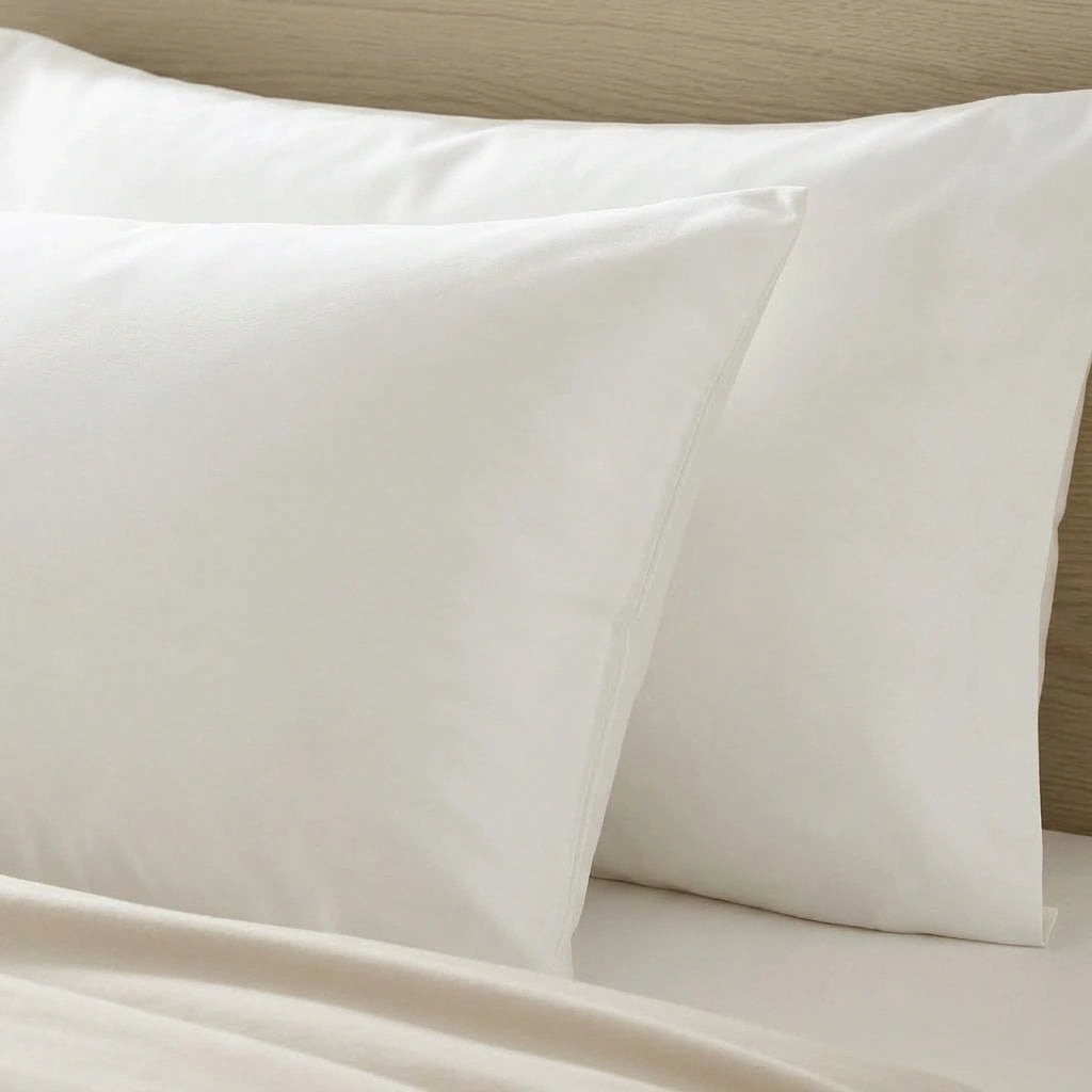 PRIMEO Premium 2 Pillow Case Set Standard Size 100% Cotton