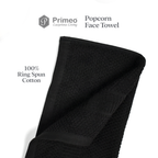 Primeo 100% Cotton Face Towel - Popcorn Weave Collection Towels