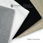 Primeo 100% Cotton Face Towel - Popcorn Weave Collection Towels