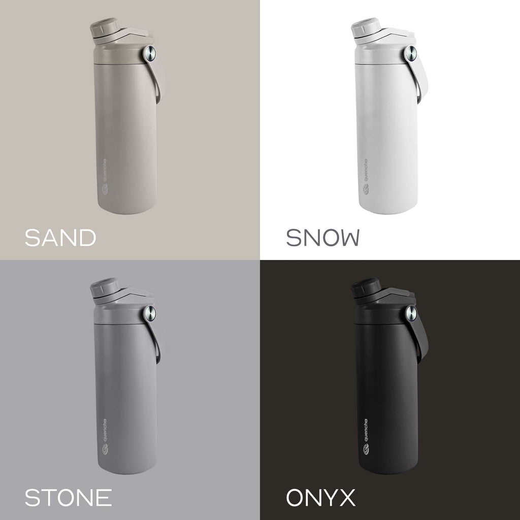 QUENCHA 18.5oz Strypes Limited Edition Vacuum Insulated Stainless Steel Drinking Water Bottle