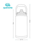 QUENCHA 71oz & 128oz Sports Collection Sports Lid Insulated Water Jug