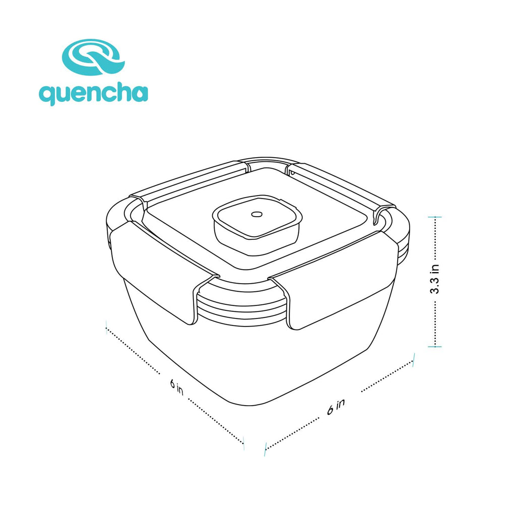 QUENCHA 1100ml Bento Lunch Box