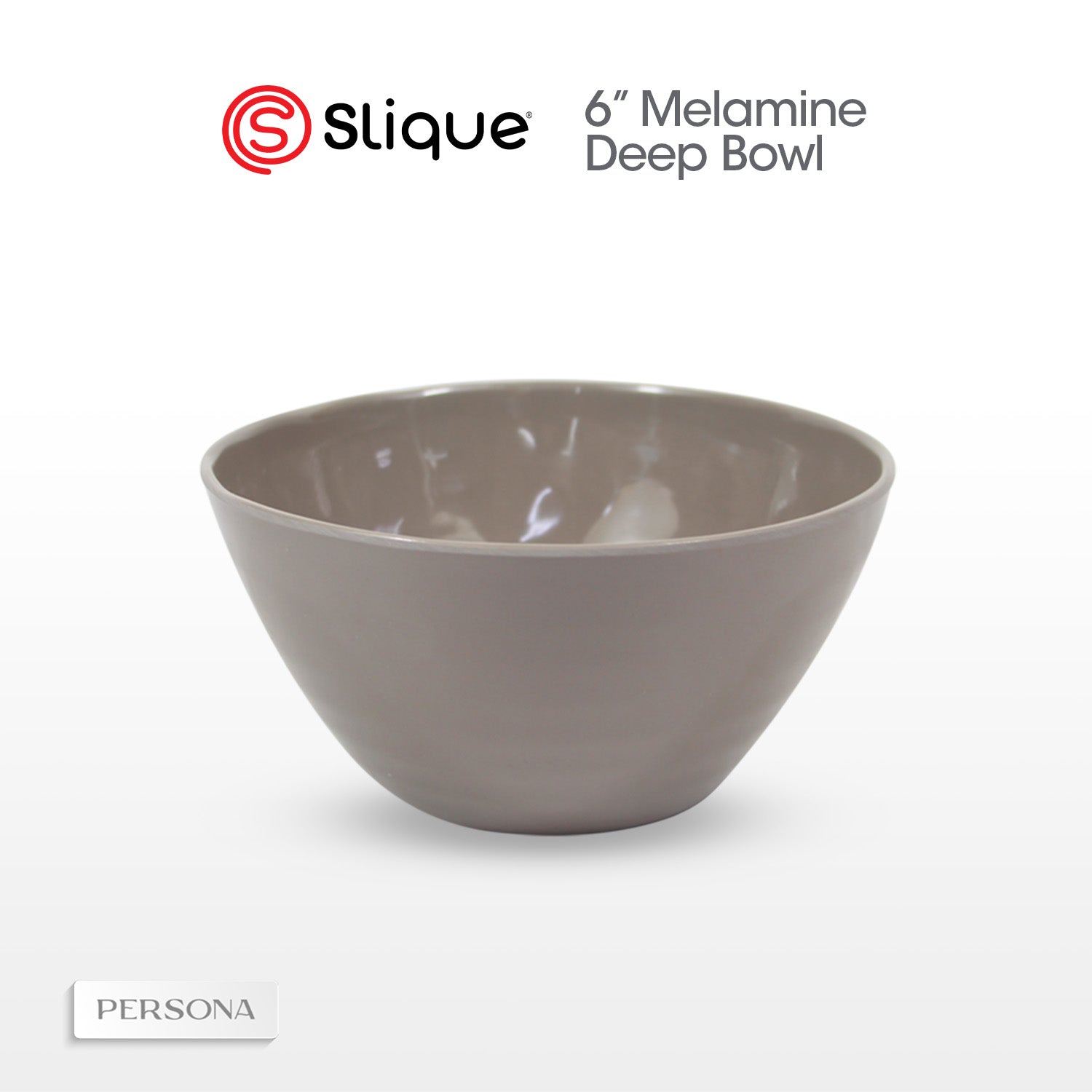 SLIQUE Premium Melamine Dinner Plate, Serving Plate, Dessert Plate, Bowl, Serving Bowl, Deep Bowl, Sauce Dish, Tumbler, Rice Spoon, Soup Ladle - Persona Collection