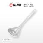 SLIQUE Premium Melamine Dinner Plate, Serving Plate, Dessert Plate, Bowl, Serving Bowl, Deep Bowl, Sauce Dish, Tumbler, Rice Spoon, Soup Ladle - Persona Collection