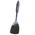 SLIQUE Kitchen Utensil Cooking Tools Serving Spoons Turner Ladle Skimmer Purple Handle