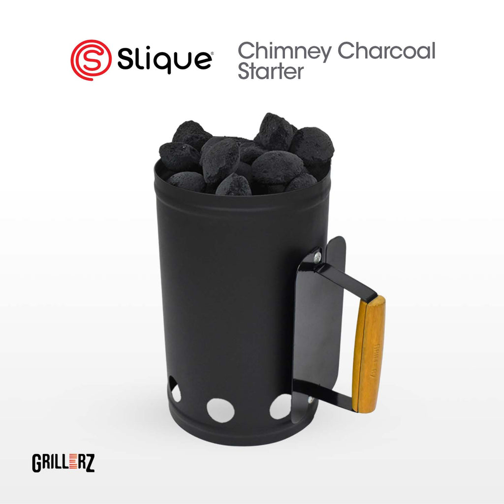 SLIQUE GRILLERZ BBQ Grill Collection Pizza Oven • Charcoal Grill • Portable Grill • BBQ Tools & Accessories