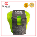 SLIQUE  Premium 3pcs Set Round Crisper Food Container 900ml
