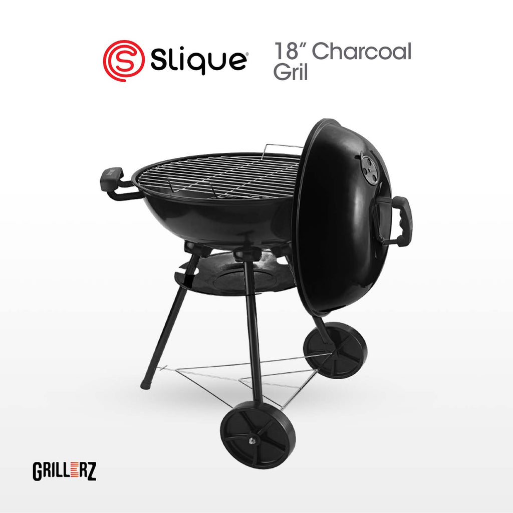 SLIQUE GRILLERZ BBQ Grill Collection Pizza Oven • Charcoal Grill • Portable Grill • BBQ Tools & Accessories