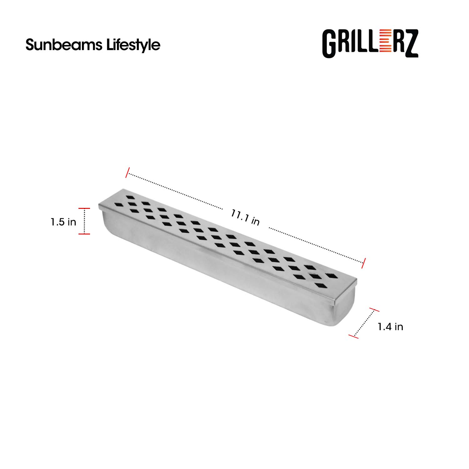 SLIQUE Grillierz Stainless Steel Grill Humidifier With Moisture Control & Flavor Enhancement
